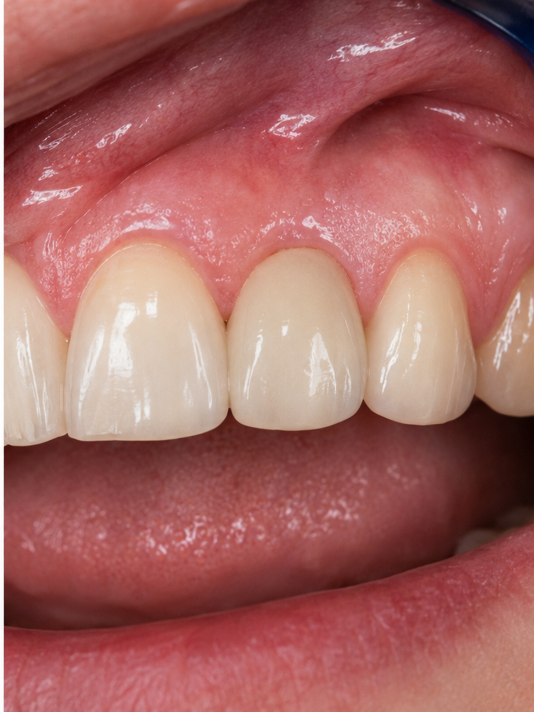 After smile treatment