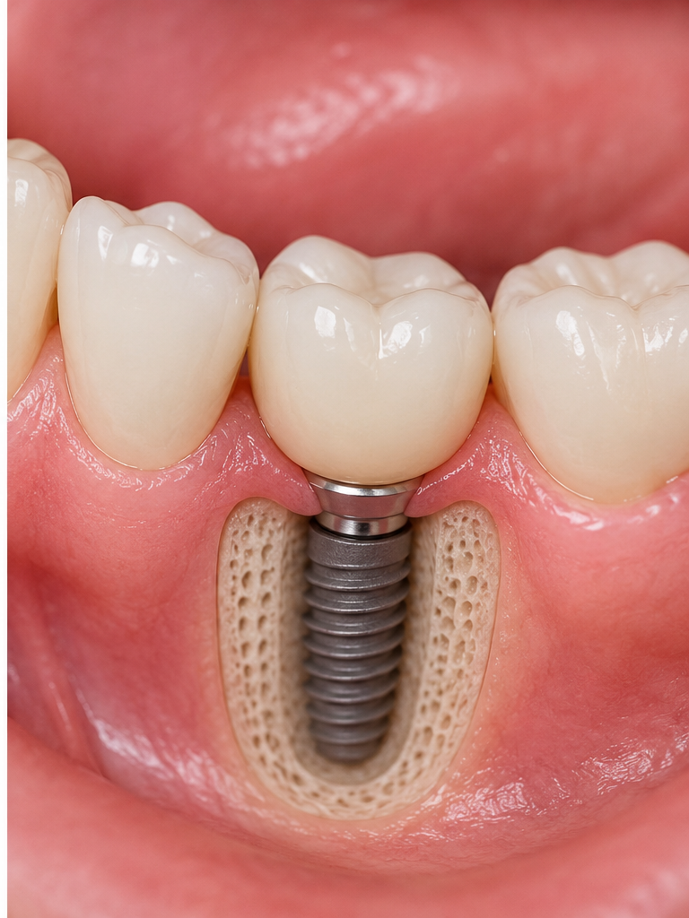After smile treatment