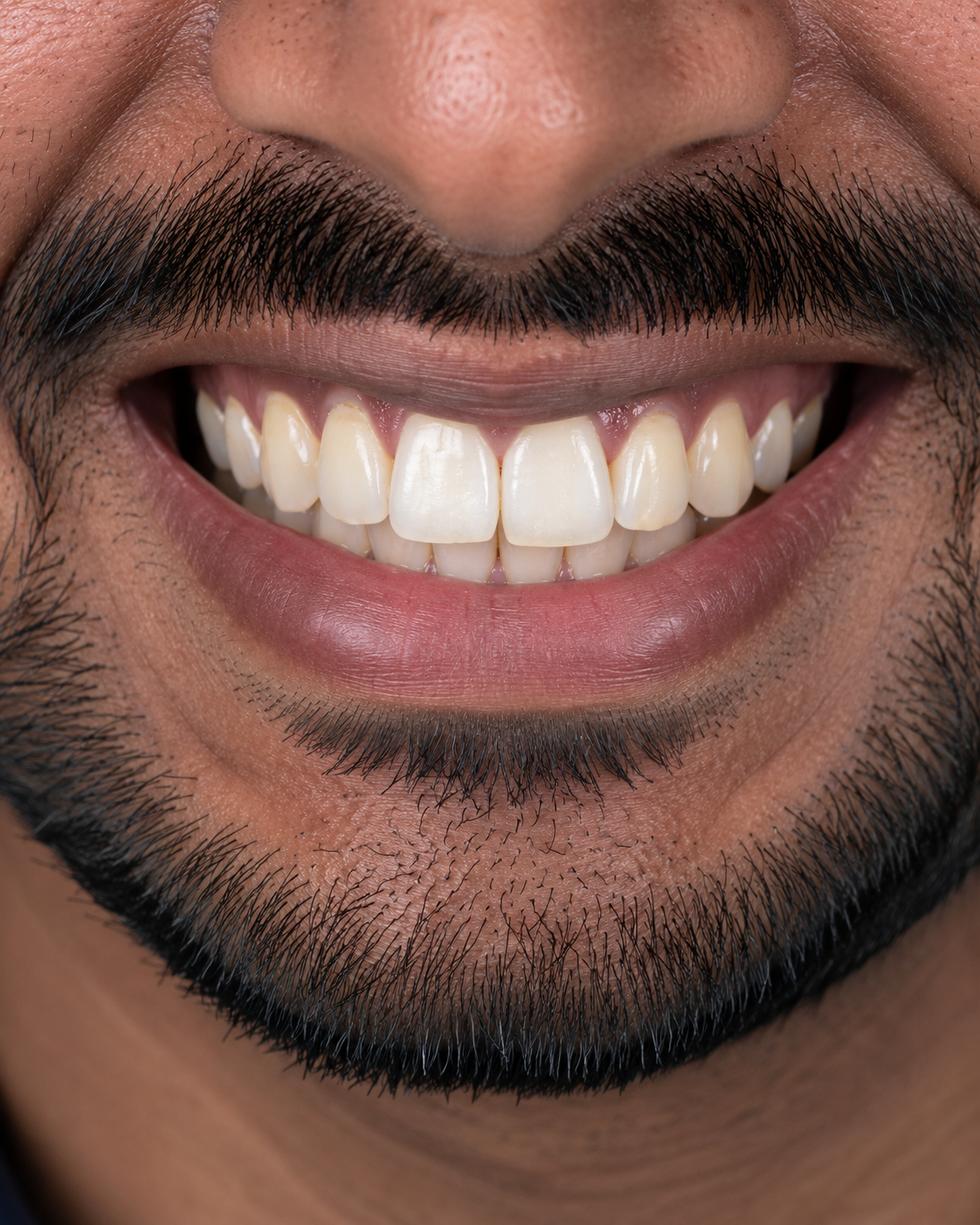 Before smile treatment