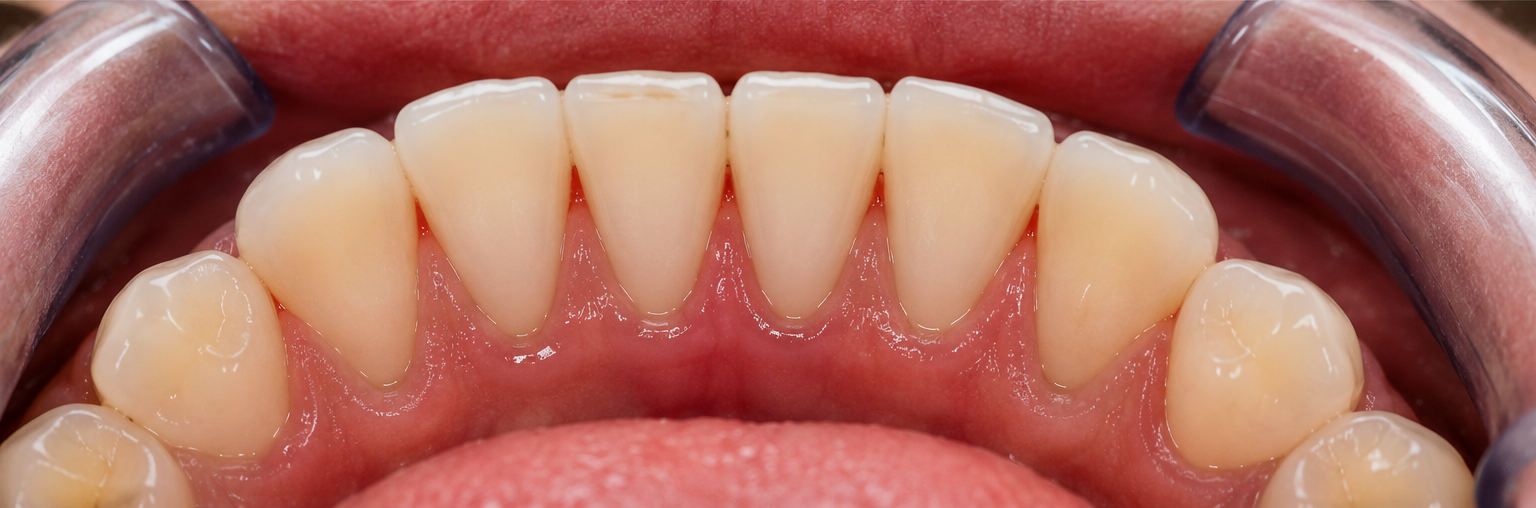 After smile treatment