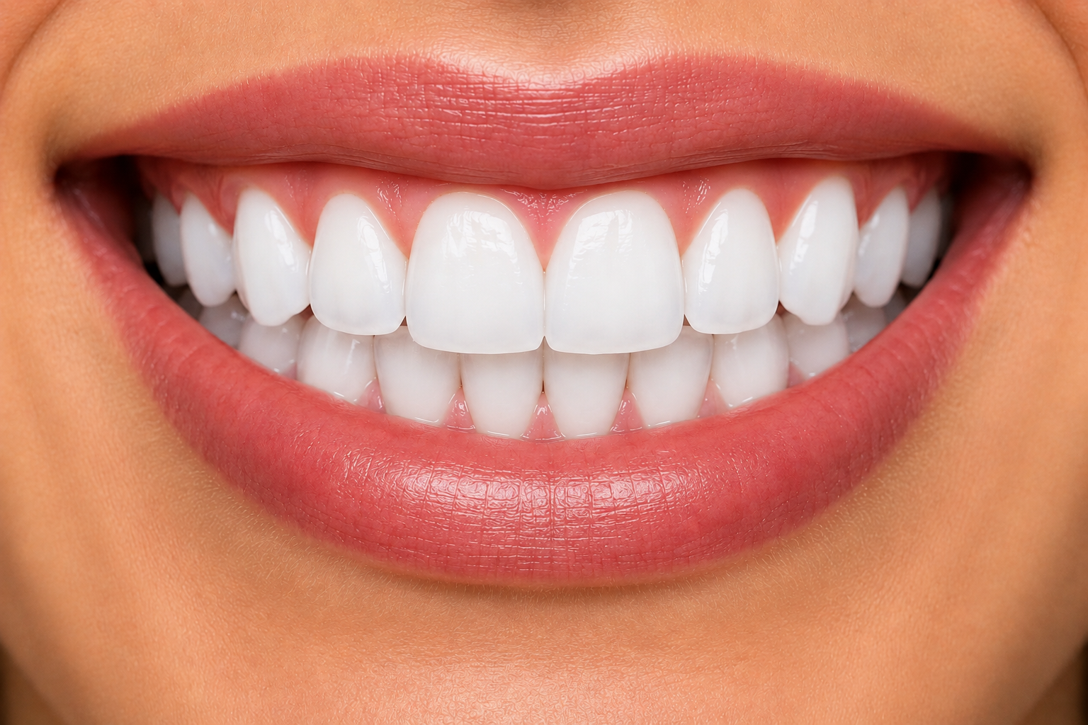 After smile treatment