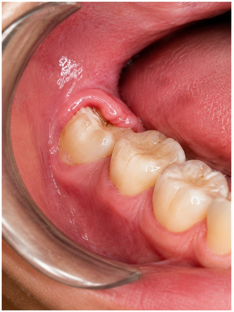 Before smile treatment