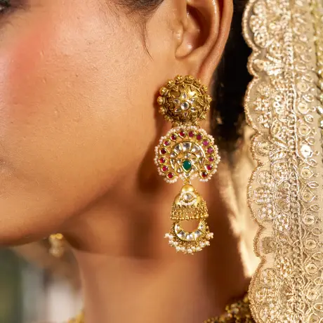 Gold Bangles Set