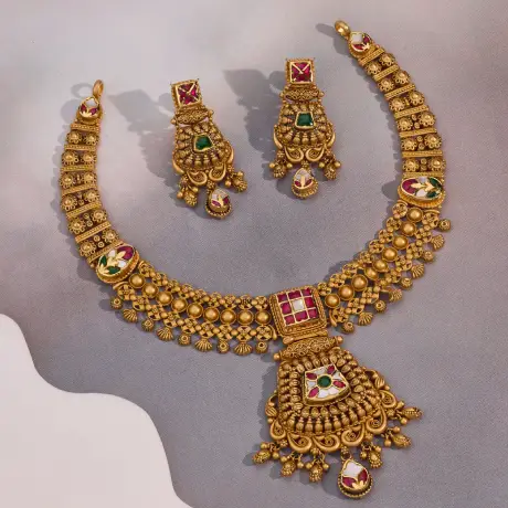 Diamond Necklace Set