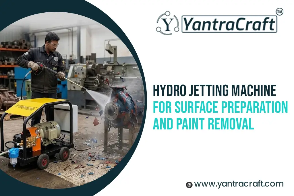 Hydro Jetting Machine for Surface Preparation and Paint Removal