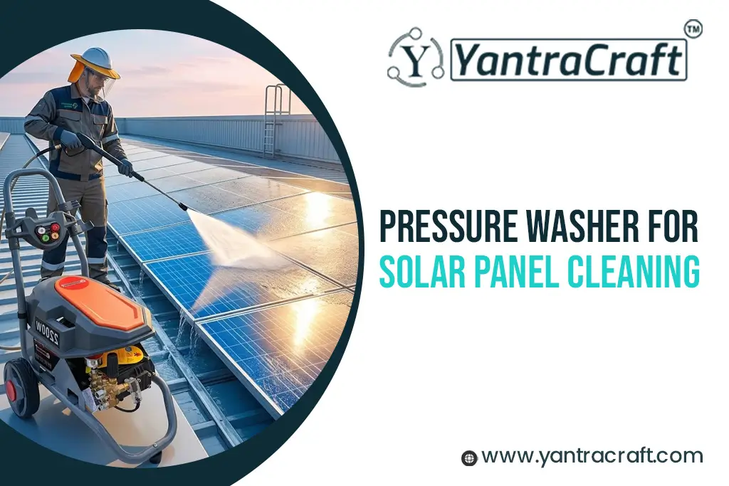 Pressure Washer for Solar Panel Cleaning