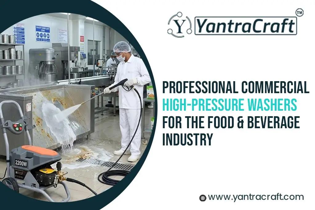 Professional Commercial High-pressure Washers for the Food & Beverage Industry