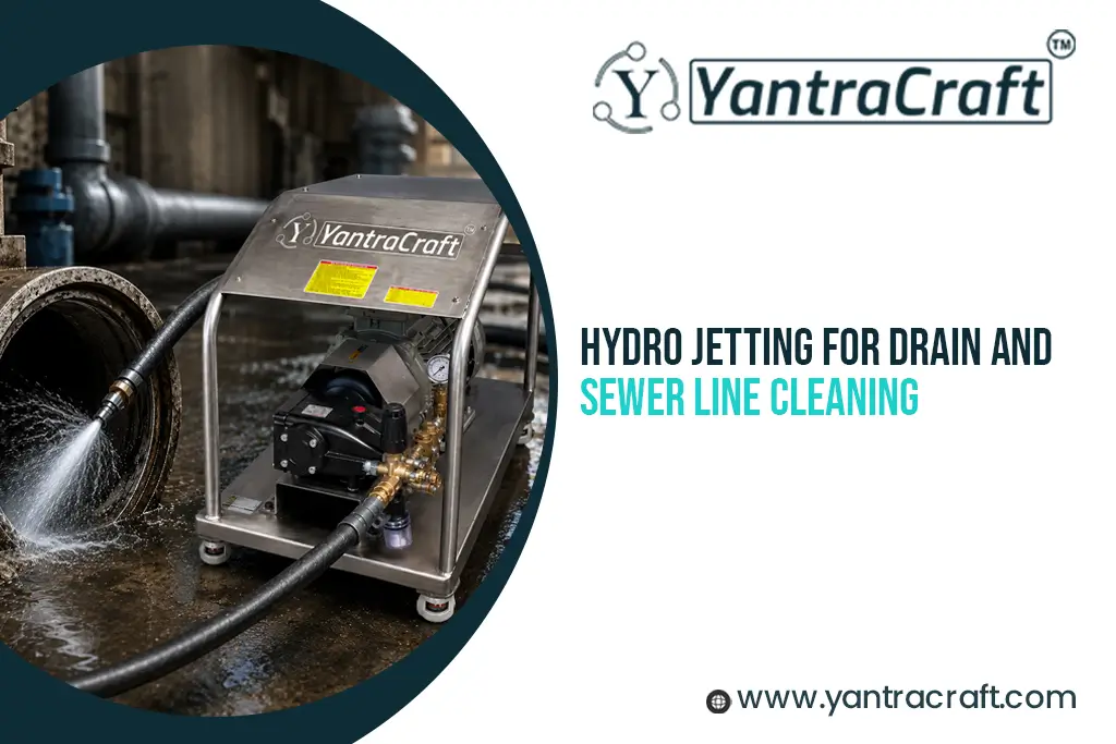 Hydro Jetting for Drain and Sewer Line Cleaning