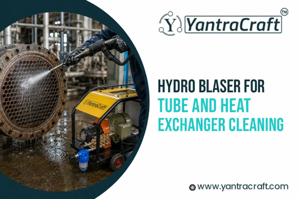 Hydro Blaser for Tube and Heat Exchanger Cleaning