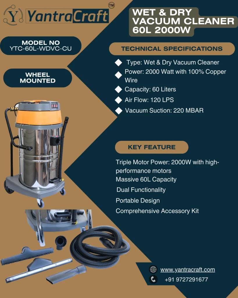 YantraCraft 150 bar portable pressure washer front view