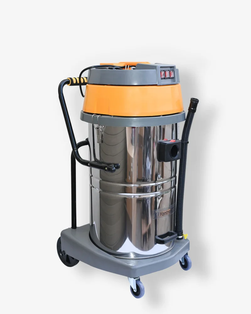 80L Triple-Motor Industrial Wet & Dry Vacuum Cleaner
