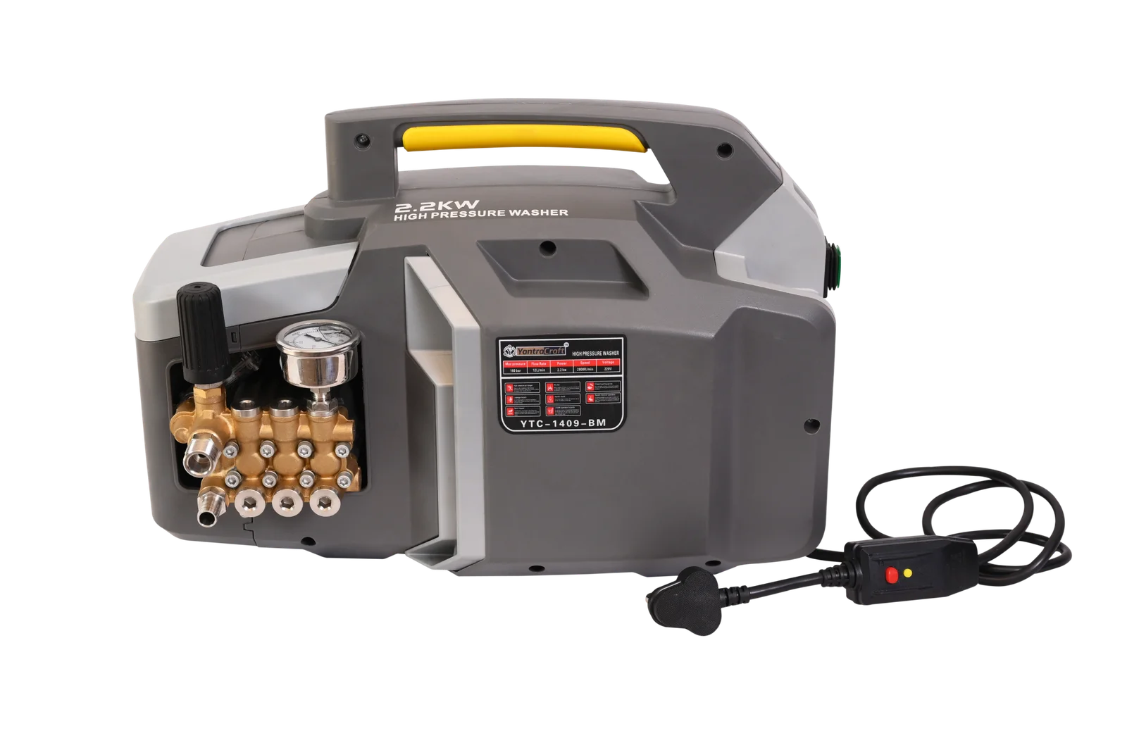 YantraCraft pressure washer with accessories