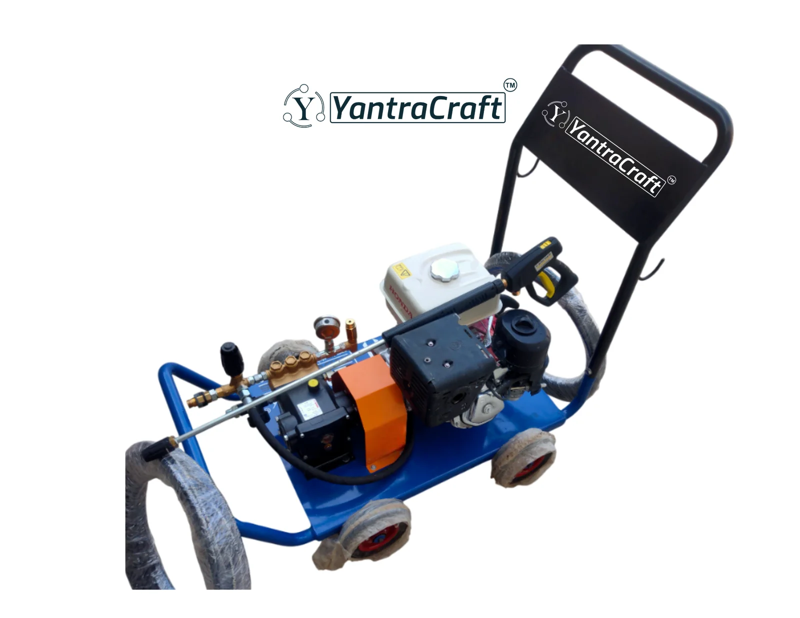 YantraCraft pressure washer with accessories