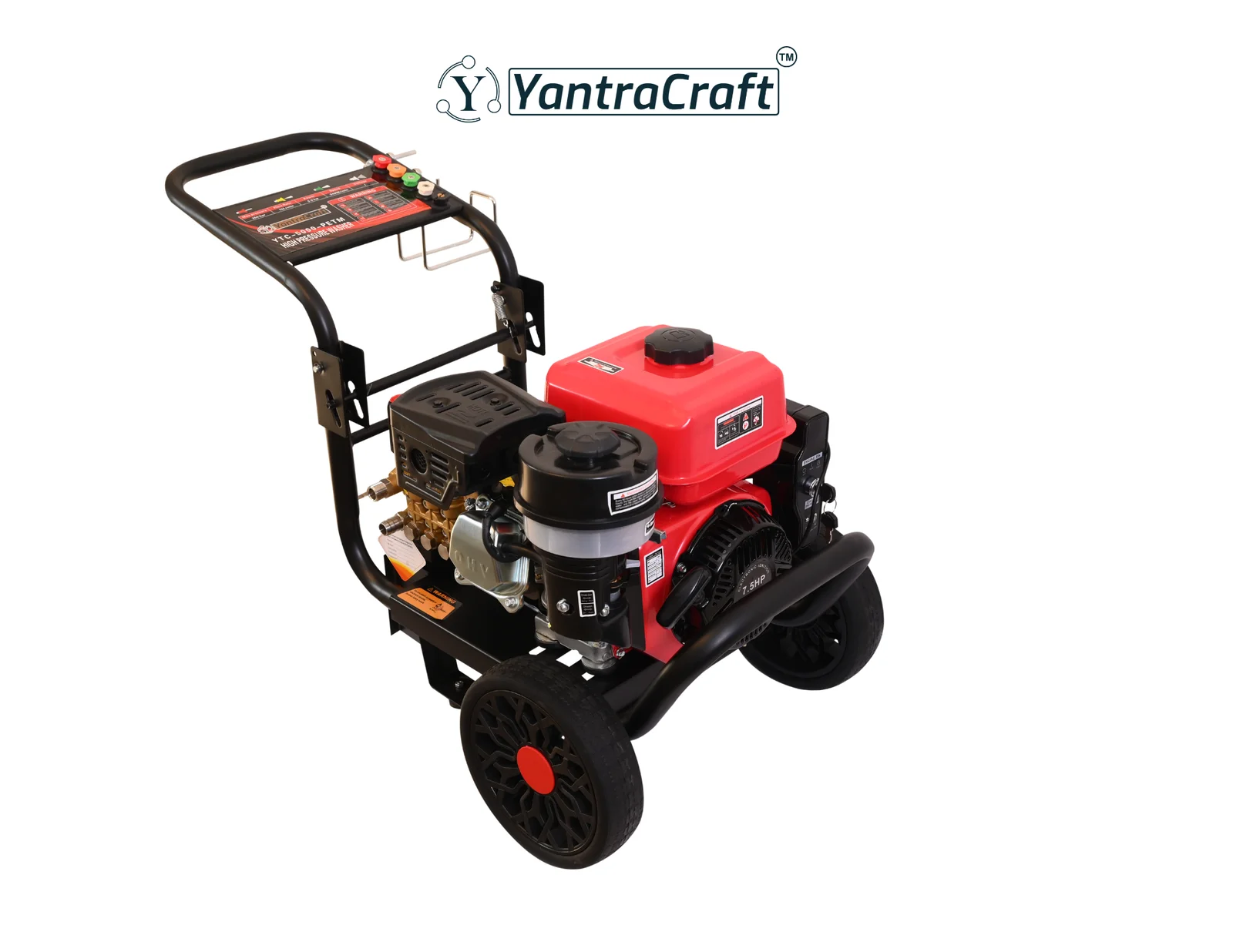 YantraCraft portable pressure washer side view